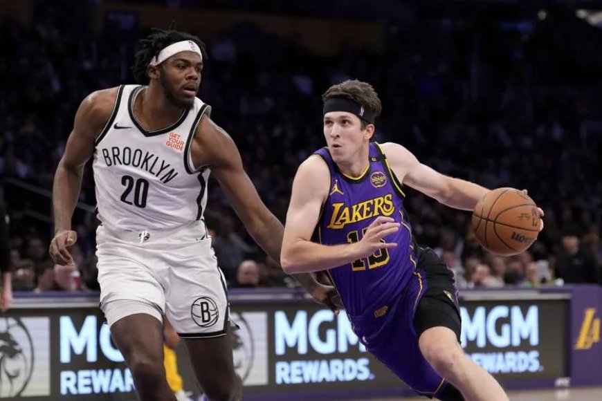 Austin Reaves Drops 38 as Lakers Outlast D’Angelo Russell and Nets in Thrilling Finish